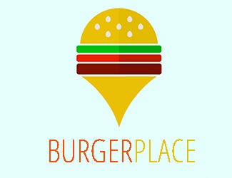 Projekt graficzny logo dla firmy online Burgerownia