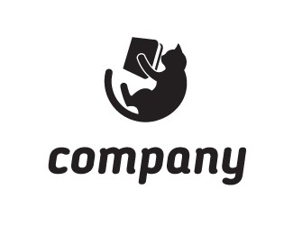 Projekt graficzny logo dla firmy online Kocie Bajki 2