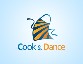 Projekt graficzny logo dla firmy online Cook & Dance