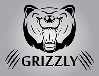 Projekt graficzny logo dla firmy online Grizzly