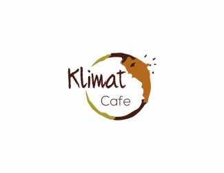 Projekt logo dla firmy Klimat Cafe | Projektowanie logo