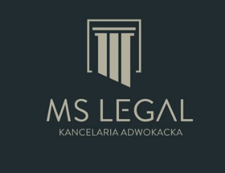 Projekt graficzny logo dla firmy online MS Legal