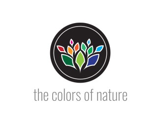 Projekt logo dla firmy the colors of nature | Projektowanie logo