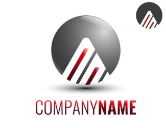 Projekt logo dla firmy litera A | Projektowanie logo