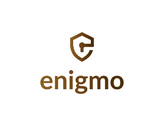 Projekt graficzny logo dla firmy online enigmo