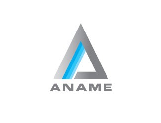 Projekt graficzny logo dla firmy online aname