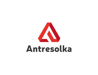 Projekt graficzny logo dla firmy online Antresolka
