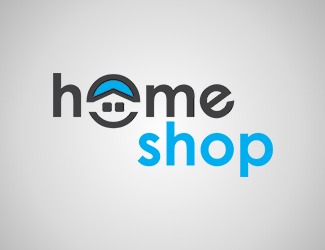 Projekt graficzny logo dla firmy online Home Shop