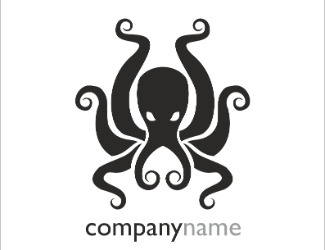 Projekt logo dla firmy Ośmiornica | Projektowanie logo