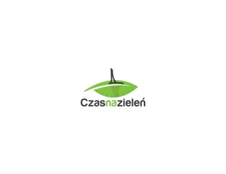 Projekt logo dla firmy Czas na zieleń | Projektowanie logo