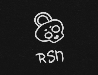 Projekt graficzny logo dla firmy online RSN