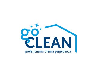 Projekt graficzny logo dla firmy online Go Clean