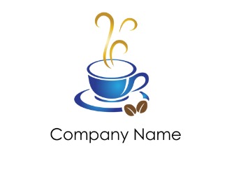 Projekt logo dla firmy kawa  | Projektowanie logo