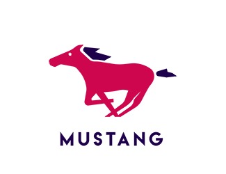 Projektowanie logo dla firmy, konkurs graficzny Mustang