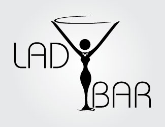 Projekt graficzny logo dla firmy online Lady bar
