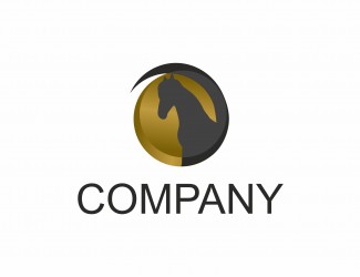 Projekt graficzny logo dla firmy online Company Horse