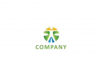 Projekt graficzny logo dla firmy online Vitruvian man