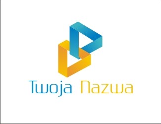 Projekt graficzny logo dla firmy online Wstęgi