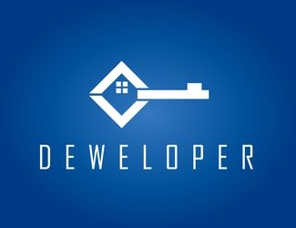 Projekt graficzny logo dla firmy online DEWELOPER