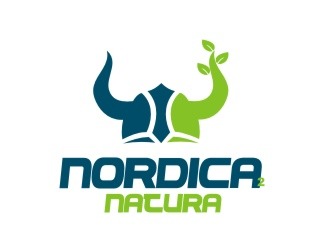 Projekt graficzny logo dla firmy online Nordica2