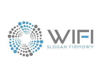 Projekt graficzny logo dla firmy online WiFi