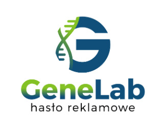 Projekt graficzny logo dla firmy online GeneLab