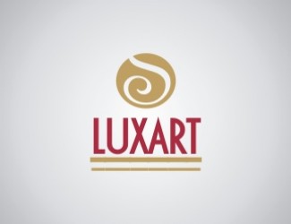 Projekt graficzny logo dla firmy online Luxart
