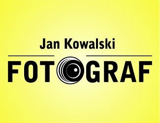 Projekt logo dla firmy Fotograf | Projektowanie logo