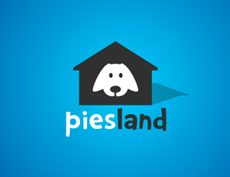 Projekt logo dla firmy pies land | Projektowanie logo