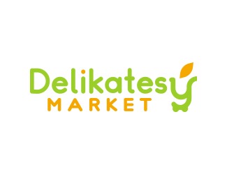 Projekt graficzny logo dla firmy online Delikatesy market