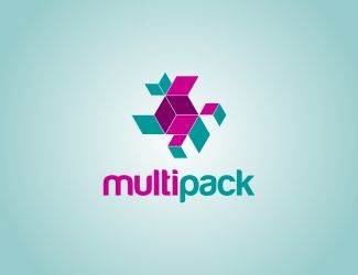 Projekt graficzny logo dla firmy online multipack