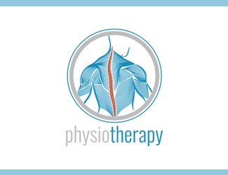 Projekt graficzny logo dla firmy online physiotherapy