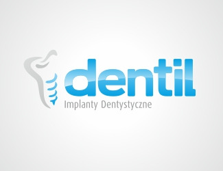 Projekt logo dla firmy Dentil | Projektowanie logo