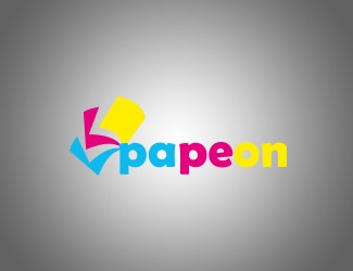Projekt graficzny logo dla firmy online papeon