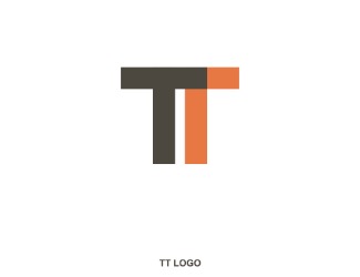 Projekt graficzny logo dla firmy online TT LOGO