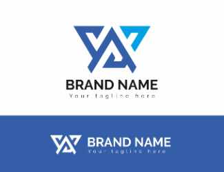Projekt graficzny logo dla firmy online W (WA) LITERA