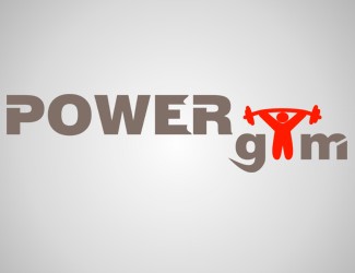 Projekt logo dla firmy PowerGym | Projektowanie logo