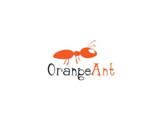 Projekt graficzny logo dla firmy online Orange Ant