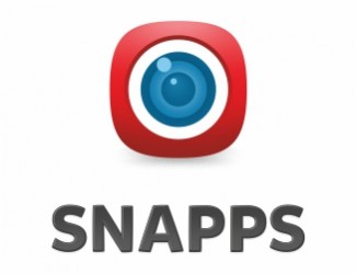 Projekt graficzny logo dla firmy online Snapps/Soczewka