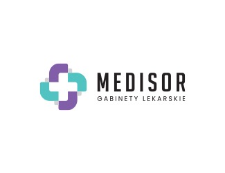 Projekt graficzny logo dla firmy online Medisor