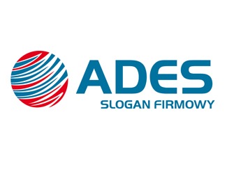 Projekt graficzny logo dla firmy online Ades