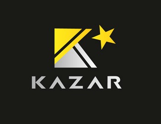 Projekt graficzny logo dla firmy online Kazar