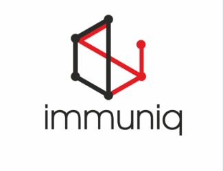 Projekt graficzny logo dla firmy online immuniq