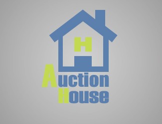 Projekt graficzny logo dla firmy online Auction House