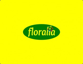 Projekt graficzny logo dla firmy online floralia