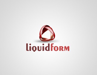 Projekt graficzny logo dla firmy online liquid form