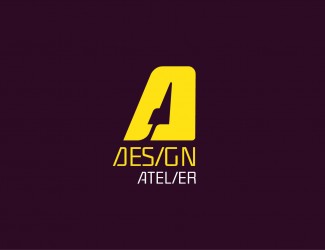 Projekt graficzny logo dla firmy online Design Atelier