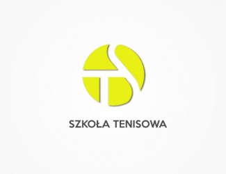 Projekt graficzny logo dla firmy online Szkoła Tenisowa