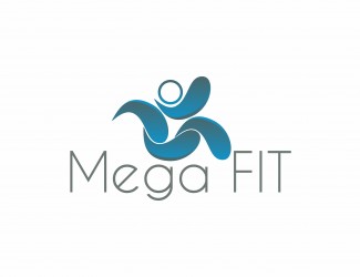 Projekt graficzny logo dla firmy online Mega FIT