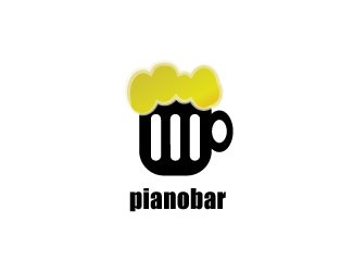 Projekt graficzny logo dla firmy online pianobar